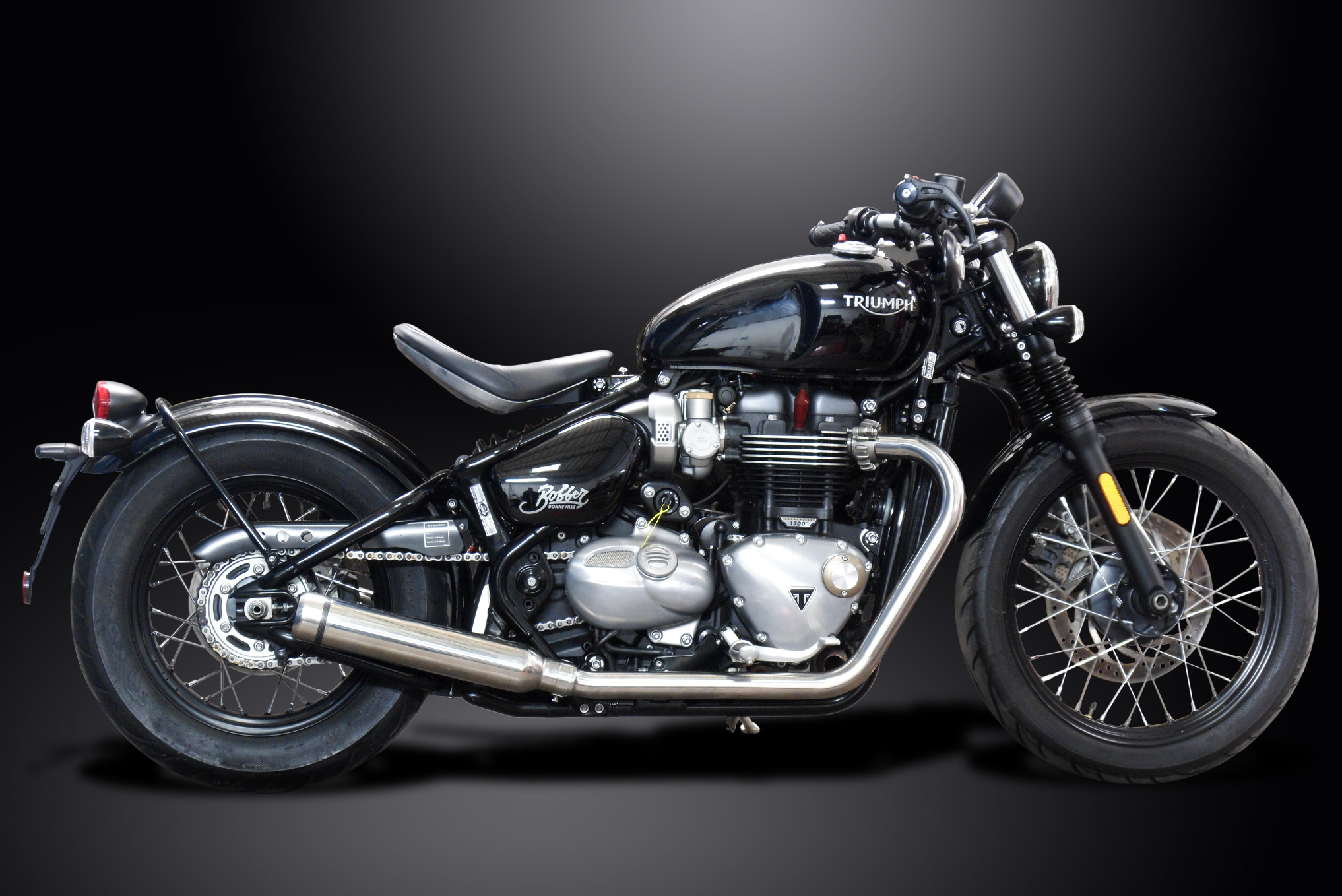 triumph bonneville bobber custom