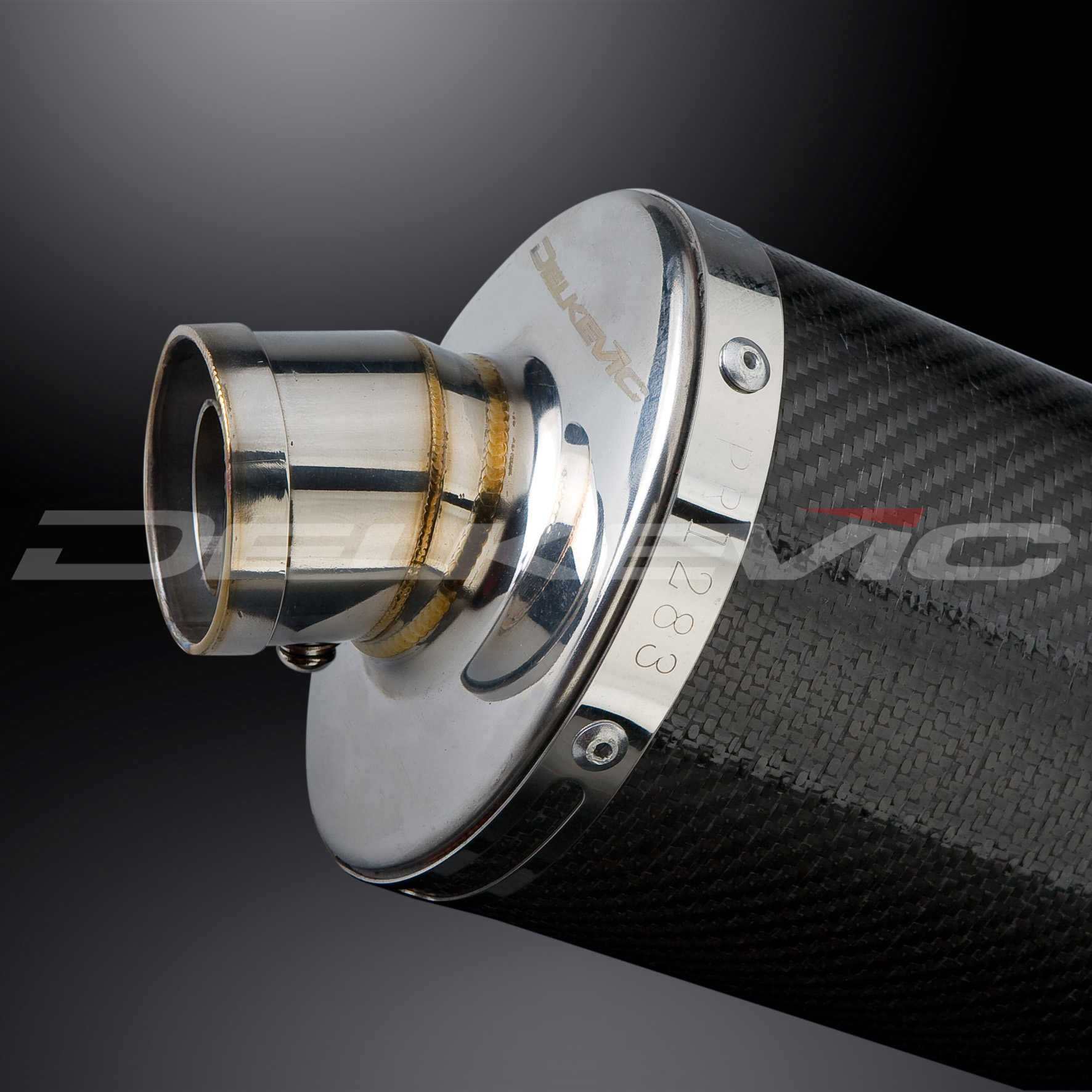 DELKEVIC EXHAUST SILENCER WITH REMOVABLE BAFFLE 350mm OVAL ...