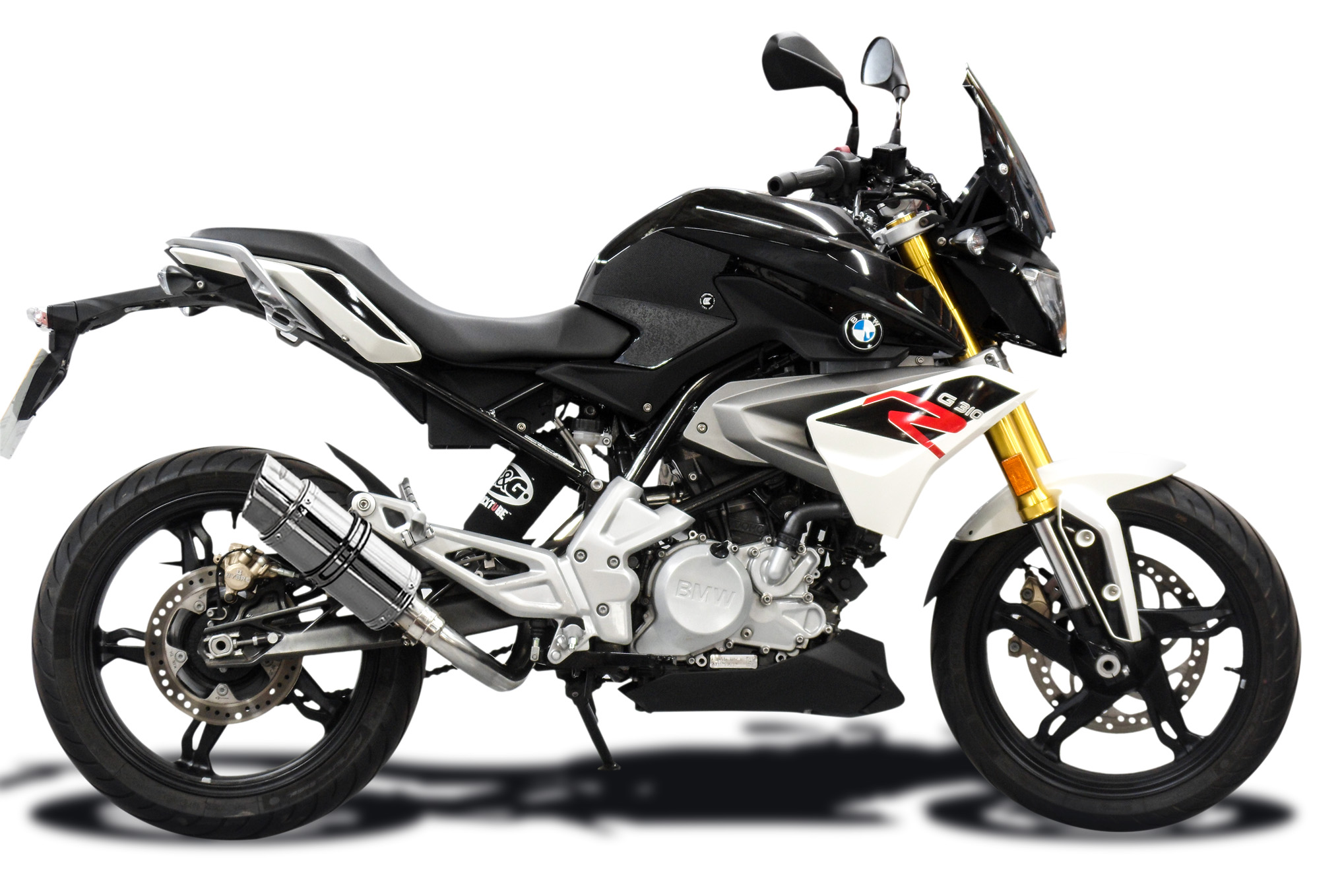 BMW G310R G310GS 201720 DECAT EXHAUST SYSTEM 200mm STAINLESS