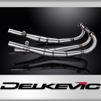 SUZUKI GT750 1974 1977 Expansion Chambers Exhaust Pipes Unchromed