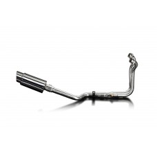 Suzuki 800DE V-Strom 2023-2025 Full Exhaust 2-1 200mm Round Stainless Silencer