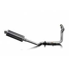 Suzuki 800DE V-Strom 2023-2025 Full Exhaust 2-1 350mm Oval Carbon Silencer