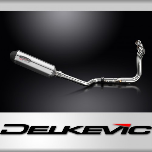 Suzuki 800DE V-Strom 2023-2025 Full Exhaust 2-1 343mm X-Oval Stainless Silencer 