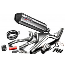 Suzuki 800DE V-Strom 2023-2025 Full Exhaust 2-1 343mm X-Oval Stainless Silencer 