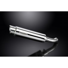 NINJA Z1100SX 2025 / SL10 ROUND 350mm (14 inch) SILENCER 304 STAINLESS STEEL