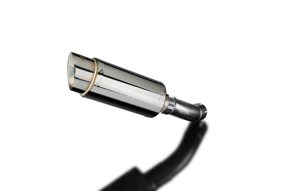 KAWASAKI Z900 2017-2019 200mm ROUND STAINLESS SILENCER EXHAUST KIT