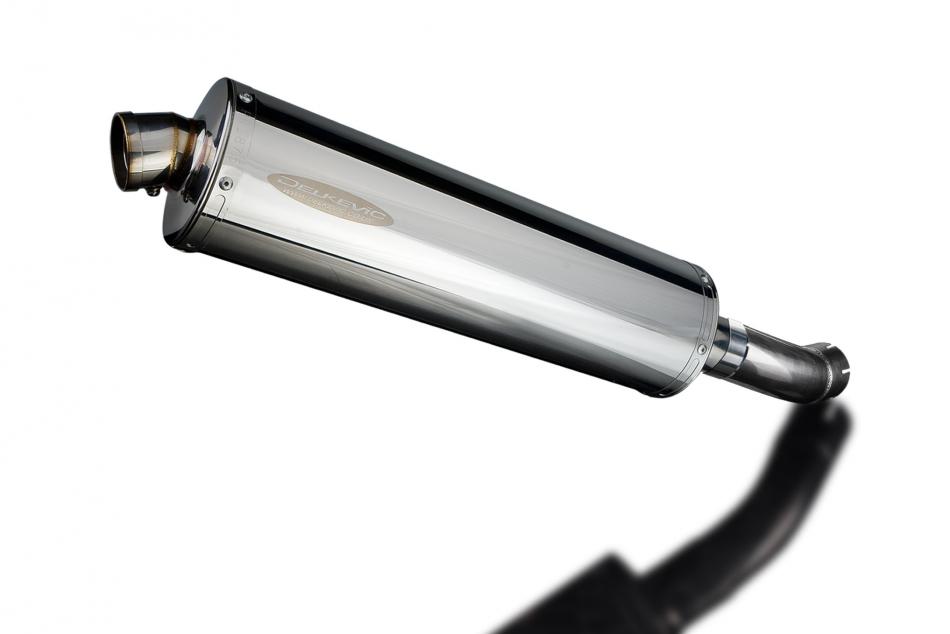 KAWASAKI Z900 2017-2019 450mm OVAL STAINLESS BSAU SILENCER EXHAUST KIT