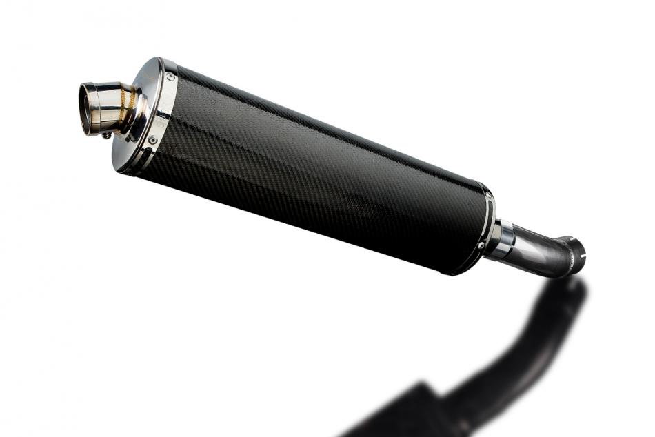 KAWASAKI Z900 2017-2019 450mm OVAL CARBON BSAU SILENCER EXHAUST KIT