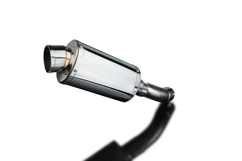 KAWASAKI Z900 2017-2019 225mm OVAL STAINLESS SILENCER EXHAUST KIT