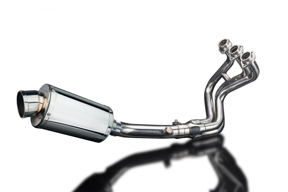 YAMAHA MT09 SPORT TRACKER 2014-2020 FULL EXHAUST 225mm STAINLESS OVAL SILENCER