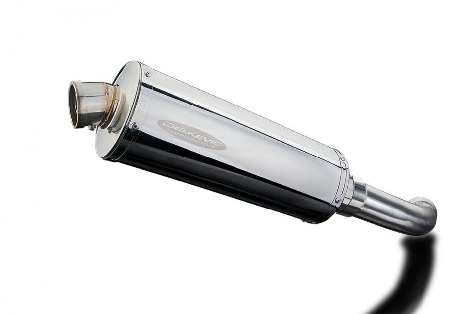 BMW F800S 2006-2011 350mm Oval Stainless Exhaust Silencer Can Kit