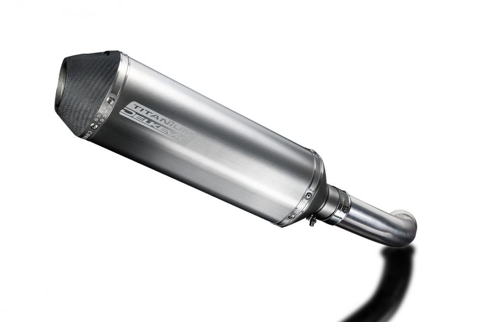 BMW F800S 2006-2011 343mm X-Oval Titanium Exhaust Silencer Can Kit