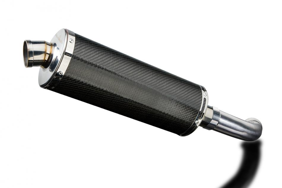 BMW F800S 2006-2011 350mm Oval Carbon Exhaust Silencer Can Kit