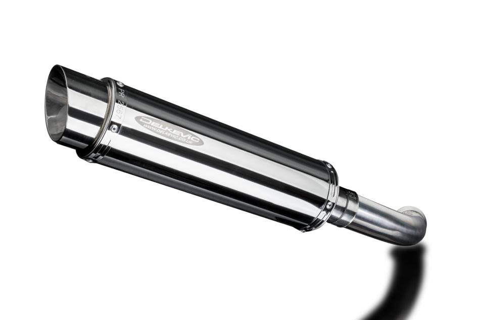 BMW F800S 2006-2011 350mm Round Stainless Exhaust Silencer Can Kit