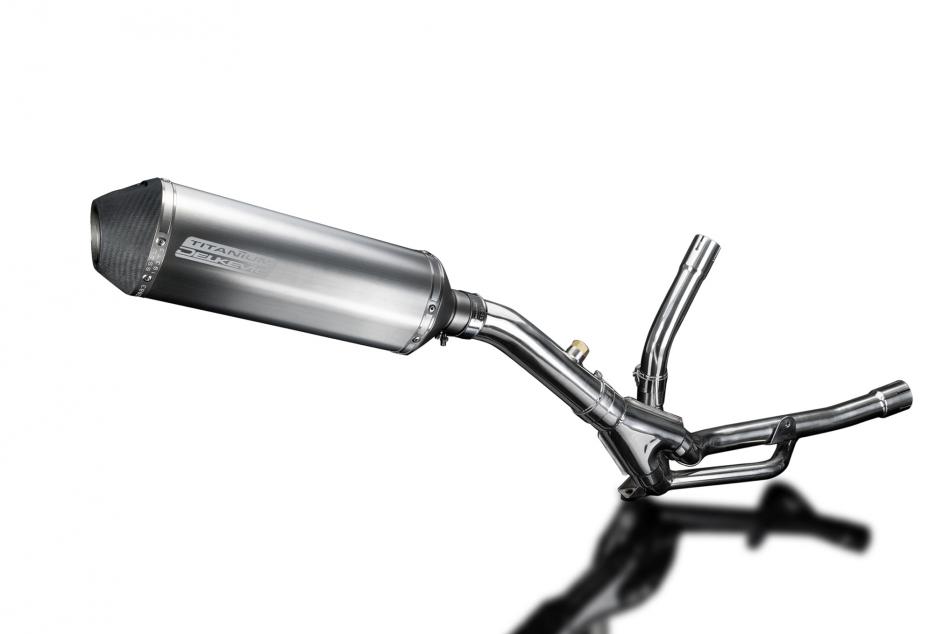 Suzuki DL650 V-Strom ABS 2012-2016 343mm X-Oval Titanium Exhaust Silencer Kit