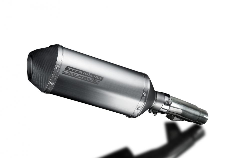 Honda NC750X 2016-2017 260mm X-Oval Titanium Exhaust Silencer Can Kit