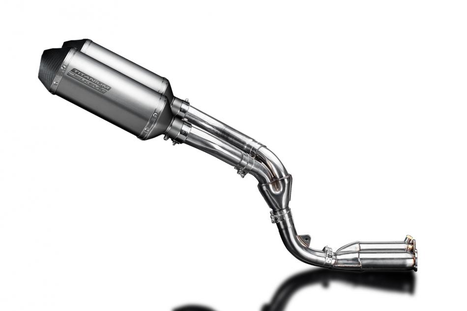 Kawasaki ZX10R Ninja 2006-2007 260mm X-Oval Titanium Exhaust Silencer Can Kit