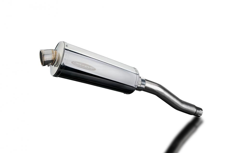 HONDA XRV750 AFRICA TWIN 93-03 350mm OVAL STAINLESS BSAU SILENCER EXHAUST KIT