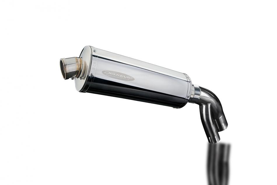 BMW S1000XR 2015-2018 350mm OVAL STAINLESS BSAU SILENCER EXHAUST KIT