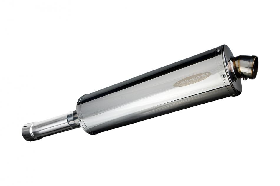 BMW F800GS 08-16 F700GS 12-16 F650GS 08-12 450mm Stainless Oval Exhaust Silencer