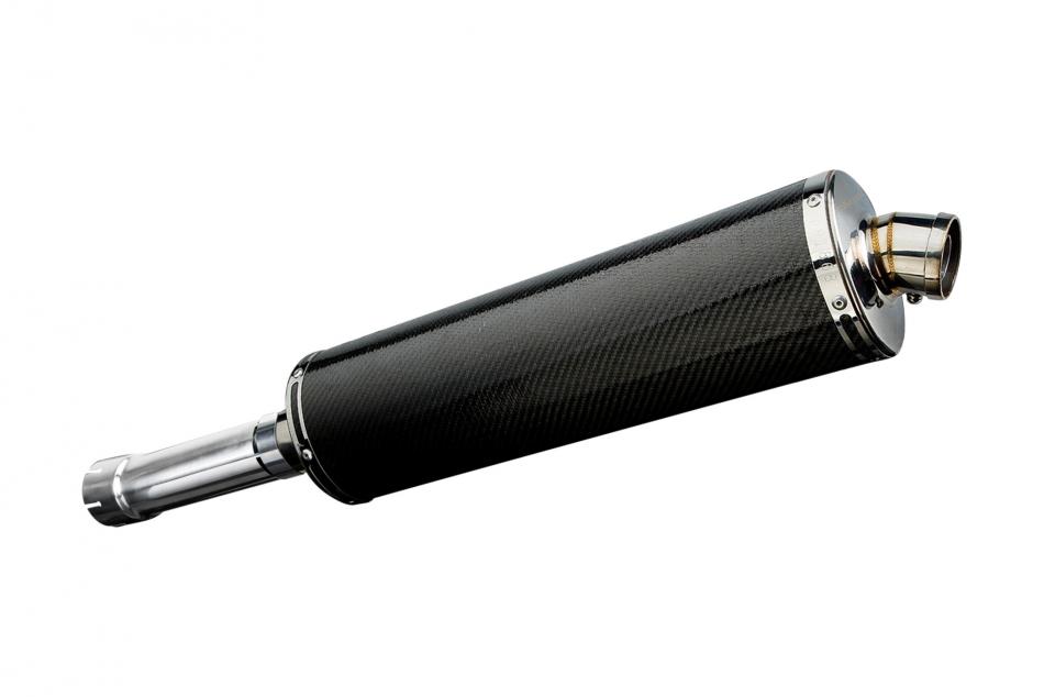 BMW F800GS 08-16 F700GS 12-16 F650GS 08-12 450mm Carbon Oval Exhaust Silencer