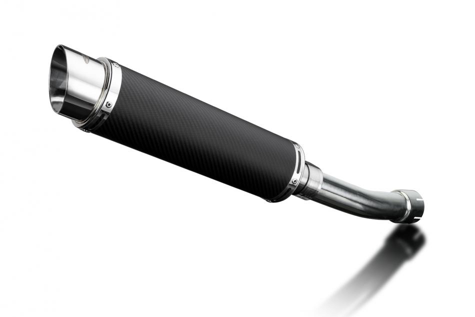 ZX9R C 1998-1999 / DL10 ROUND 350mm (14 inch) CARBON FIBRE SILENCER