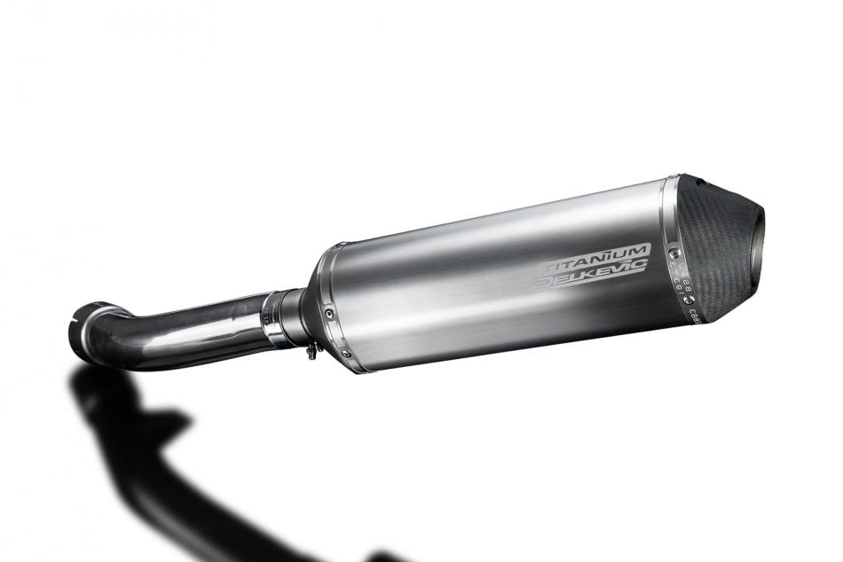 BMW R1200R R1200RT 2005-2009 343mm X-OVAL TITANIUM BSAU SILENCER EXHAUST KIT
