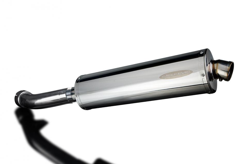 BMW R1200R R1200RT 2005-2009 450mm OVAL STAINLESS BSAU SILENCER EXHAUST KIT