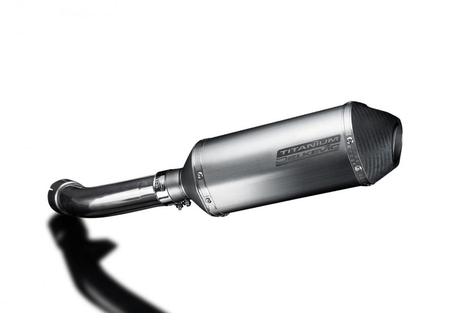 BMW R1200R R1200RT 2005-2009 260mm X-OVAL TITANIUM BSAU SILENCER EXHAUST KIT