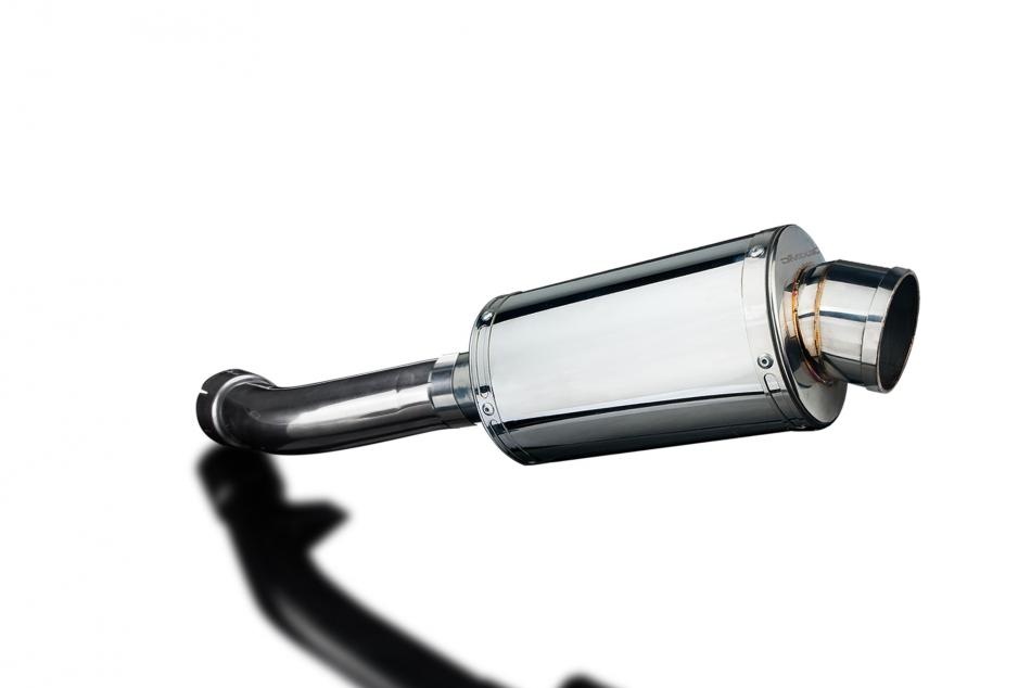 BMW R1200R R1200RT 2005-2009 225mm OVAL STAINLESS SILENCER EXHAUST KIT