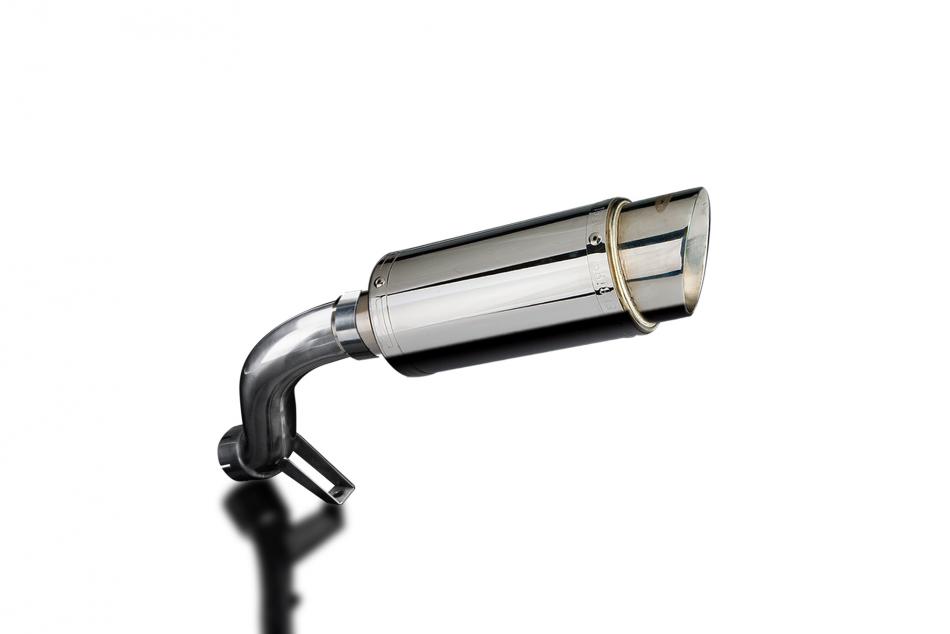 BMW R1200GS 2004-2007 200mm ROUND STAINLESS SILENCER EXHAUST KIT