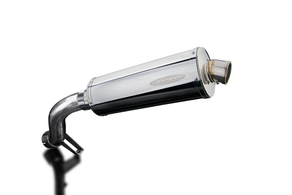 BMW R1200GS 2004-2007 350mm OVAL STAINLESS BSAU SILENCER EXHAUST KIT