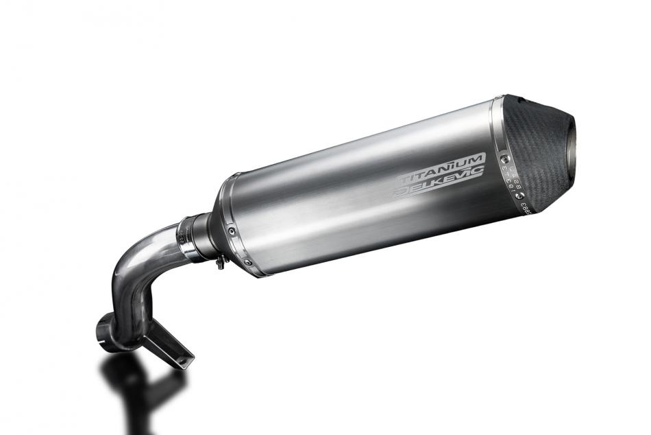 BMW R1200GS 2004-2007 343mm X-OVAL TITANIUM BSAU SILENCER EXHAUST KIT