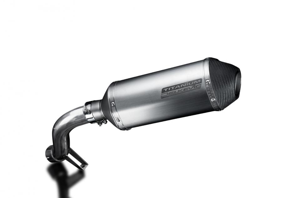 BMW R1200GS 2004-2007 260mm X-OVAL TITANIUM BSAU SILENCER EXHAUST KIT