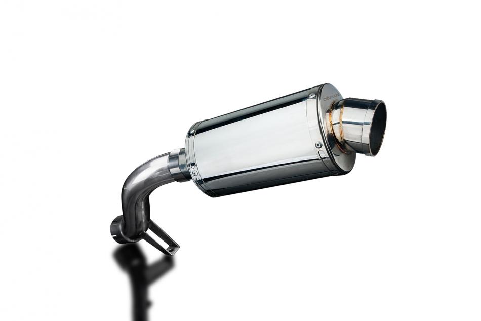 BMW R1200GS 2004-2007 225mm OVAL STAINLESS SILENCER EXHAUST KIT