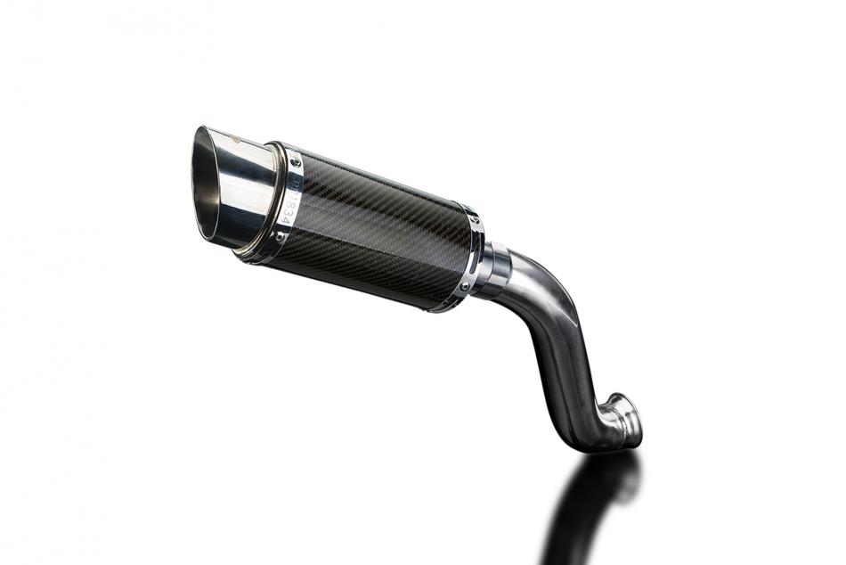 KTM 690 DUKE 2012-2018 200mm ROUND CARBON SILENCER EXHAUST KIT