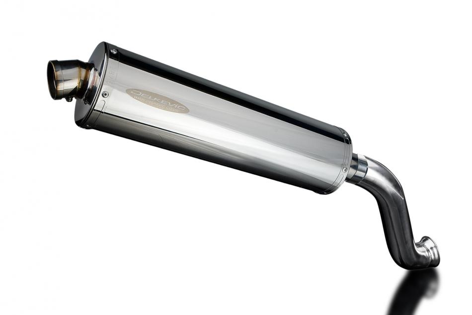 KTM 690 DUKE 2012-2018 450mm OVAL STAINLESS BSAU SILENCER EXHAUST KIT