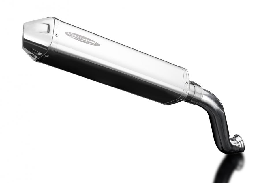 690 DUKE 2016-2018 / TRI-OVAL 420mm (17 inch) RH SILENCER 304 STAINLESS STEEL