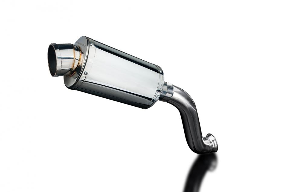 KTM 690 DUKE 2012-2018 225mm OVAL STAINLESS SILENCER EXHAUST KIT