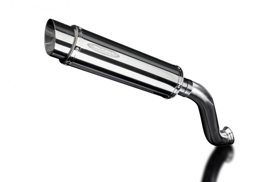 KTM 690 DUKE 2012-2018 350mm ROUND STAINLESS BSAU SILENCER EXHAUST KIT