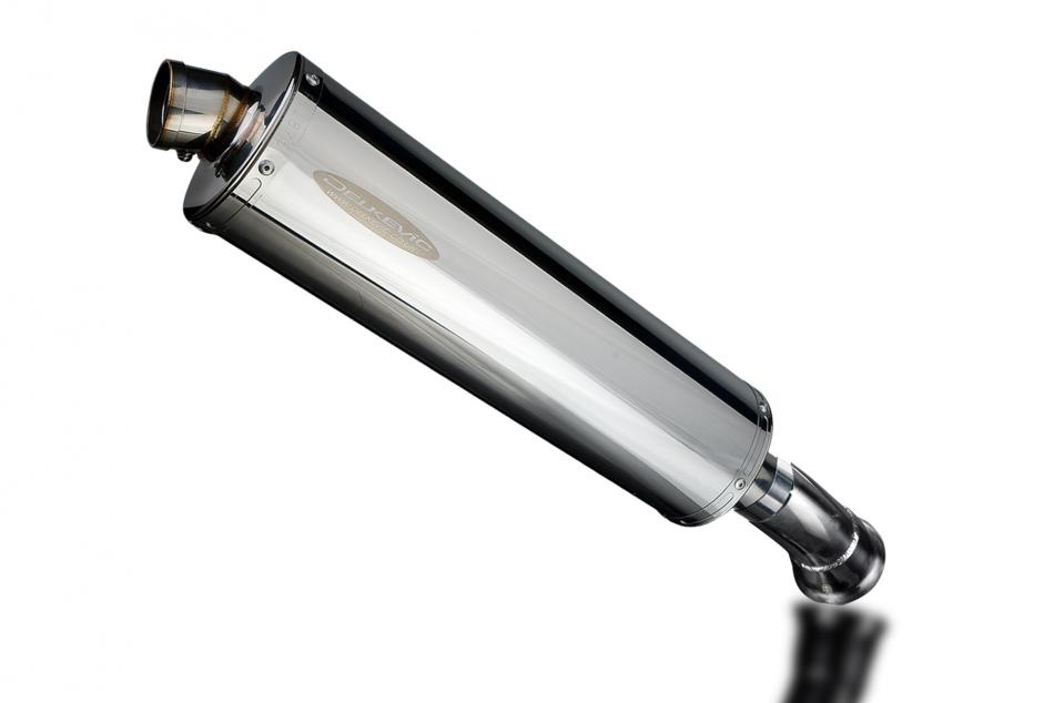 DUCATI HYPERSTRADA HYPERMOTARD 821 939 13-18 DECAT 450mm OVAL STAINLESS EXHAUST