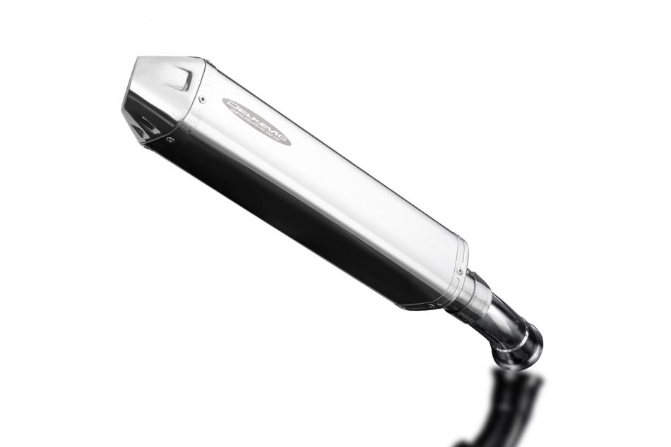 Ducati Hyperstrada Hypermotard 821 939 13-18 420mm Tri-Oval Stainless Silencer