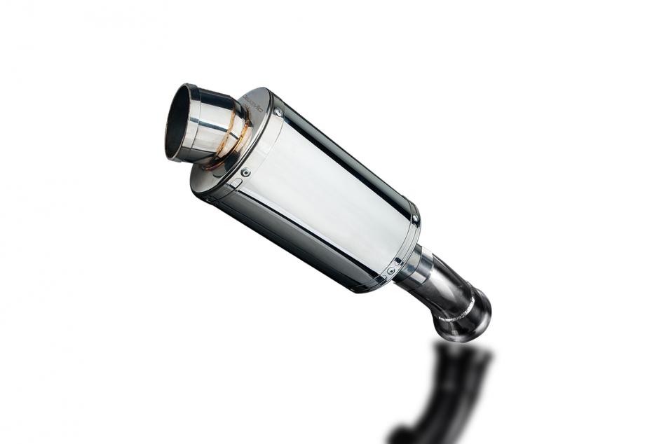 DUCATI HYPERSTRADA HYPERMOTARD 821 939 13-18 DECAT 225mm OVAL STAINLESS EXHAUST