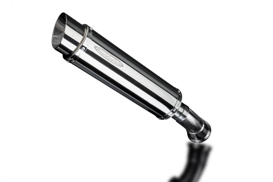 DUCATI HYPERSTRADA HYPERMOTARD 821 939 13-18 DECAT 350mm ROUND STAINLESS EXHAUST