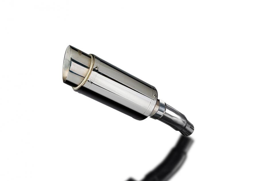 KAWASAKI VERSYS 300X 2017-2023 200mm ROUND STAINLESS SILENCER EXHAUST KIT