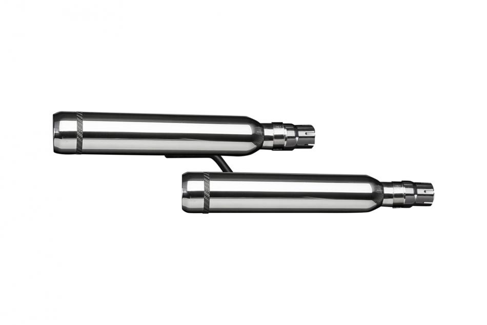 HONDA VTX1300C 01-09 VTX1300R-T 08-09 410mm CUSTOM SILENCER EXHAUST  BULL NOSE