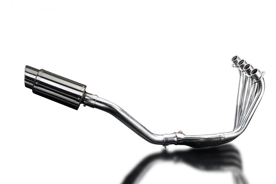 HONDA CBR650F CB650F 14-18 FULL EXHAUST SYSTEM 200mm STAINLESS ROUND SILENCER