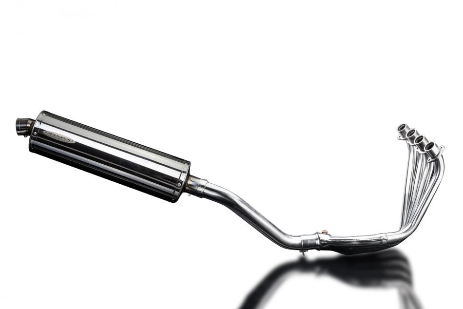 HONDA CBR650F CB650F 14-18 FULL EXHAUST SYSTEM 450mm STAINLESS OVAL SILENCER