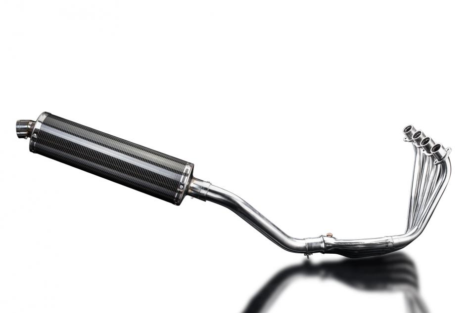 HONDA CBR650F CB650F 14-18 FULL EXHAUST SYSTEM 450mm CARBON OVAL SILENCER