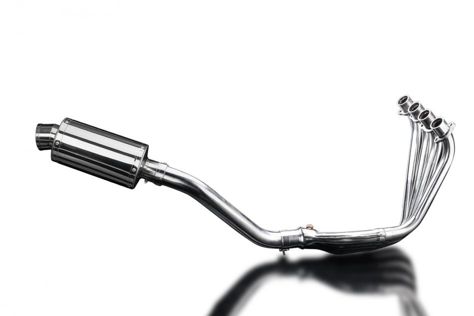 HONDA CBR650F CB650F 14-18 FULL EXHAUST SYSTEM 225mm STAINLESS OVAL SILENCER